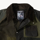 REWORK® FLY WAX JACKET - N° 038 Coats & Jackets LARGE / GREEN - BRUT Clothing US