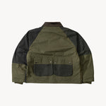 REWORK® FLY WAX JACKET - N° 038 Coats & Jackets LARGE / GREEN - BRUT Clothing US