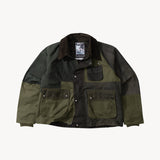 REWORK® FLY WAX JACKET - N° 039 Coats & Jackets LARGE / GREEN - BRUT Clothing US