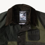 REWORK® FLY WAX JACKET - N° 039 Coats & Jackets LARGE / GREEN - BRUT Clothing US