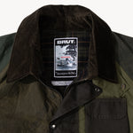 REWORK® FLY WAX JACKET - N° 040 Coats & Jackets LARGE / GREEN - BRUT Clothing US