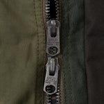 REWORK® FLY WAX JACKET - N° 040 Coats & Jackets LARGE / GREEN - BRUT Clothing US