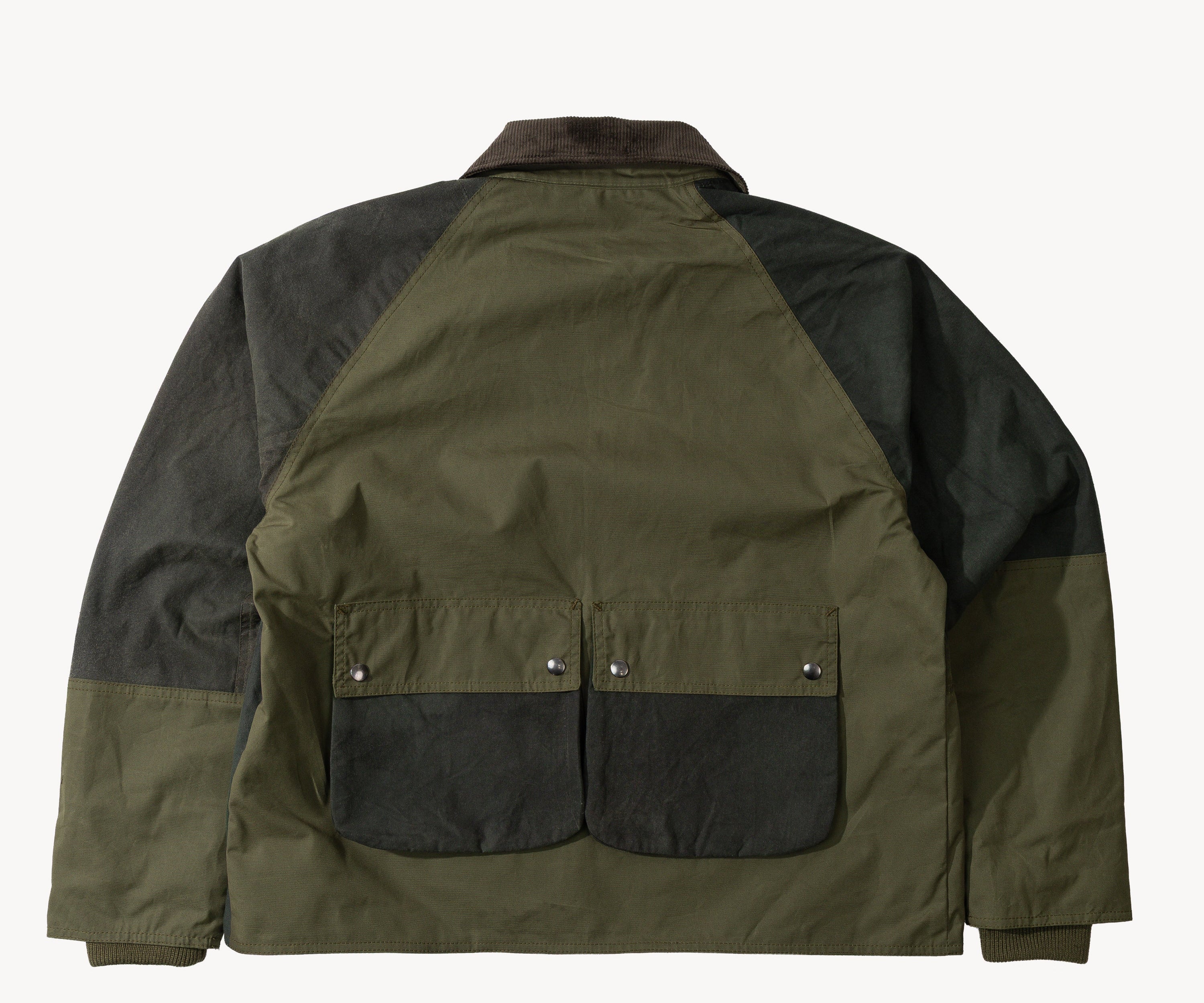 REWORK® FLY WAX JACKET - N° 040 Coats & Jackets LARGE / GREEN - BRUT Clothing US