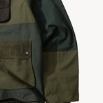 REWORK® FLY WAX JACKET - N° 041 Coats & Jackets LARGE / GREEN - BRUT Clothing US