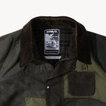 REWORK® FLY WAX JACKET - N° 042 Coats & Jackets LARGE / GREEN - BRUT Clothing US