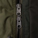 REWORK® FLY WAX JACKET - N° 042 Coats & Jackets LARGE / GREEN - BRUT Clothing US