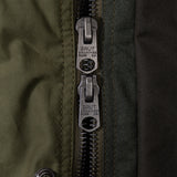 REWORK® FLY WAX JACKET - N° 042 Coats & Jackets LARGE / GREEN - BRUT Clothing US