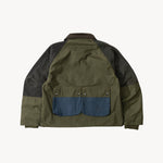 REWORK® FLY WAX JACKET - N° 042 Coats & Jackets LARGE / GREEN - BRUT Clothing US