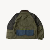 REWORK® FLY WAX JACKET - N° 042 Coats & Jackets LARGE / GREEN - BRUT Clothing US