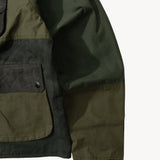 REWORK® FLY WAX JACKET - N° 043 Coats & Jackets LARGE / GREEN - BRUT Clothing US