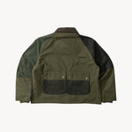REWORK® FLY WAX JACKET - N° 043 Coats & Jackets LARGE / GREEN - BRUT Clothing US