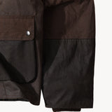 REWORK® FLY WAX JACKET - N° 047 Coats & Jackets LARGE / BROWN - BRUT Clothing US