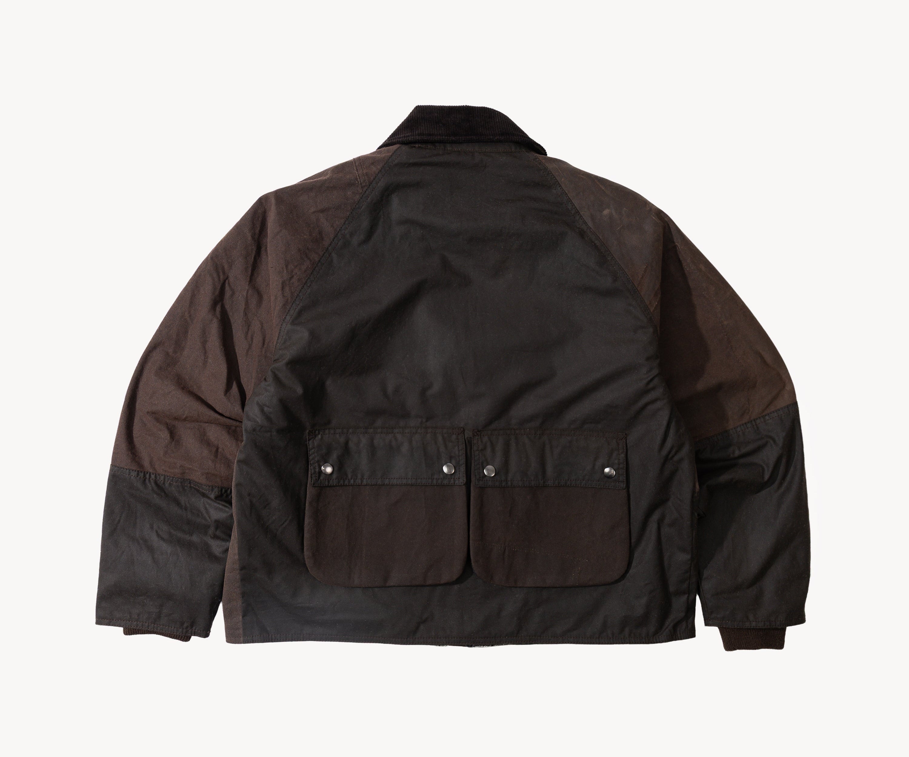 REWORK® FLY WAX JACKET - N° 047 Coats & Jackets LARGE / BROWN - BRUT Clothing US