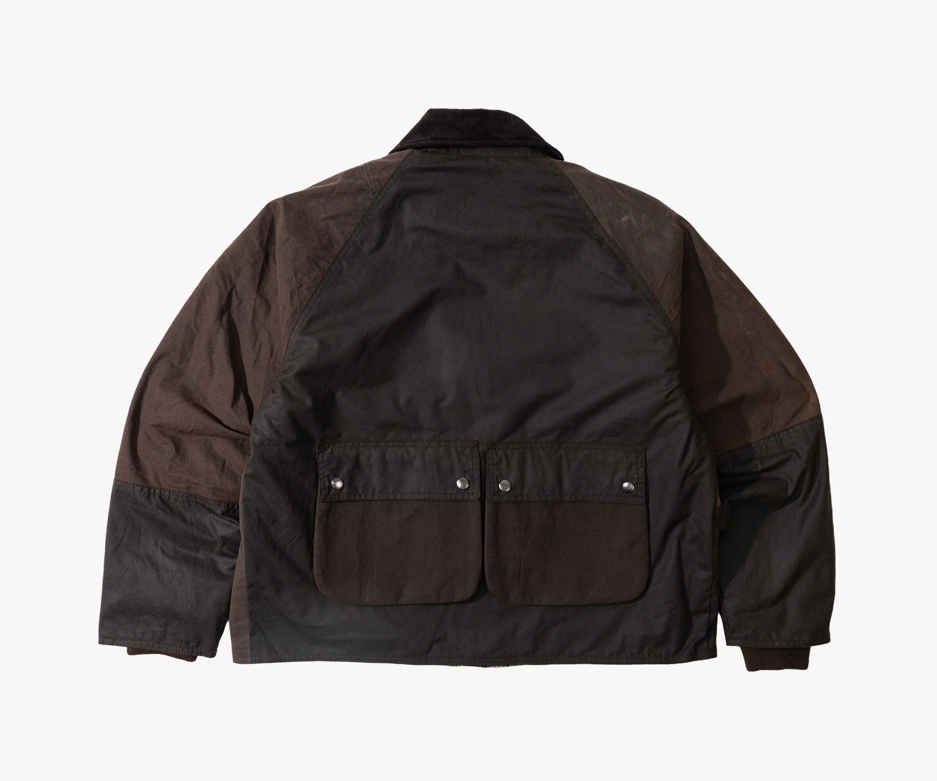 REWORK® FLY WAX JACKET - N° 047 Coats & Jackets LARGE / BROWN - BRUT Clothing US
