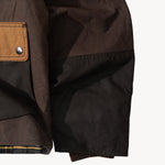 REWORK® FLY WAX JACKET - N° 048 Coats & Jackets LARGE / BROWN - BRUT Clothing US