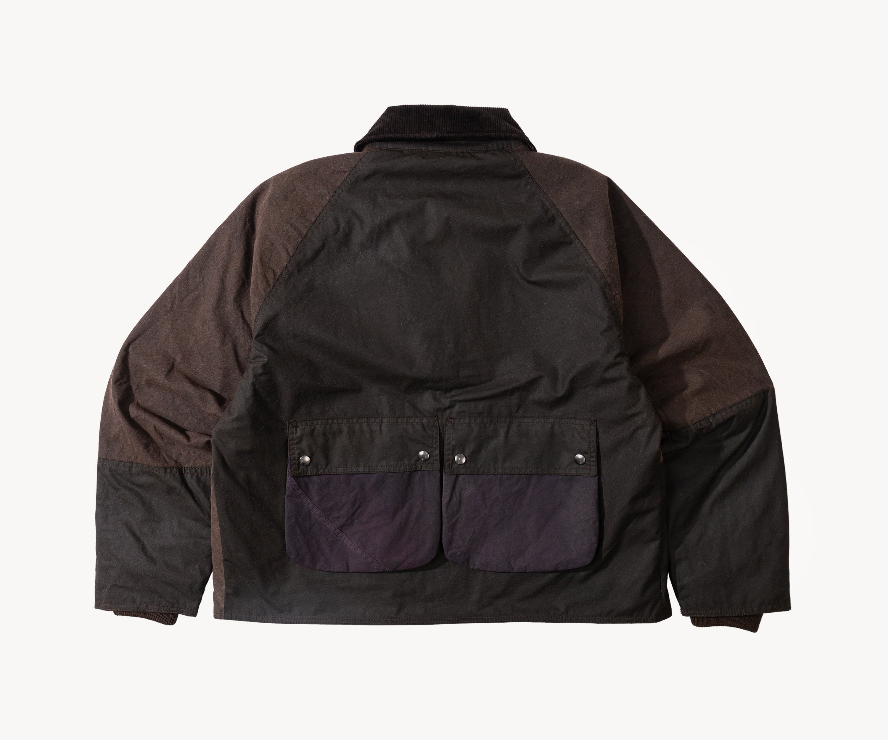 REWORK® FLY WAX JACKET - N° 048 Coats & Jackets LARGE / BROWN - BRUT Clothing US