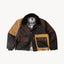 REWORK® FLY WAX JACKET - N° 049 Coats & Jackets LARGE / BROWN - BRUT Clothing US