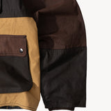 REWORK® FLY WAX JACKET - N° 049 Coats & Jackets LARGE / BROWN - BRUT Clothing US