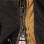 REWORK® FLY WAX JACKET - N° 049 Coats & Jackets LARGE / BROWN - BRUT Clothing US
