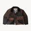 REWORK® FLY WAX JACKET - N° 050 Coats & Jackets LARGE / BROWN - BRUT Clothing US