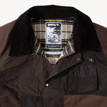 REWORK® FLY WAX JACKET - N° 050 Coats & Jackets LARGE / BROWN - BRUT Clothing US