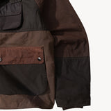 REWORK® FLY WAX JACKET - N° 050 Coats & Jackets LARGE / BROWN - BRUT Clothing US
