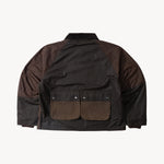 REWORK® FLY WAX JACKET - N° 050 Coats & Jackets LARGE / BROWN - BRUT Clothing US