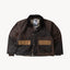 REWORK® FLY WAX JACKET - N° 051 Coats & Jackets LARGE / BROWN - BRUT Clothing US