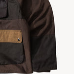 REWORK® FLY WAX JACKET - N° 051 Coats & Jackets LARGE / BROWN - BRUT Clothing US