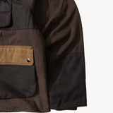 REWORK® FLY WAX JACKET - N° 051 Coats & Jackets LARGE / BROWN - BRUT Clothing US