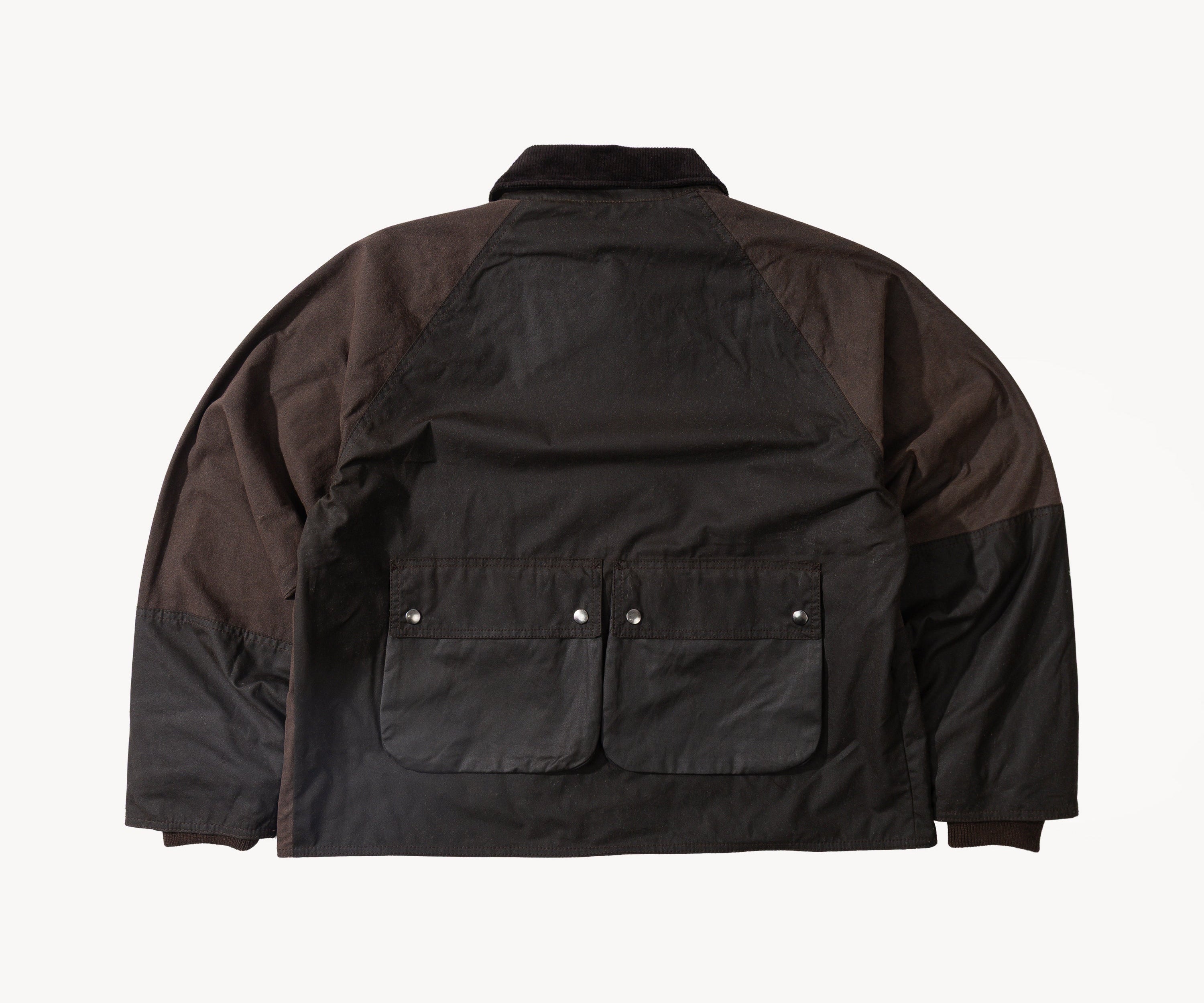 REWORK® FLY WAX JACKET - N° 051 Coats & Jackets LARGE / BROWN - BRUT Clothing US