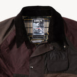 REWORK® FLY WAX JACKET - N° 052 Coats & Jackets LARGE / BROWN - BRUT Clothing US
