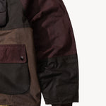 REWORK® FLY WAX JACKET - N° 052 Coats & Jackets LARGE / BROWN - BRUT Clothing US
