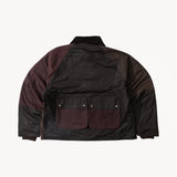 REWORK® FLY WAX JACKET - N° 052 Coats & Jackets LARGE / BROWN - BRUT Clothing US