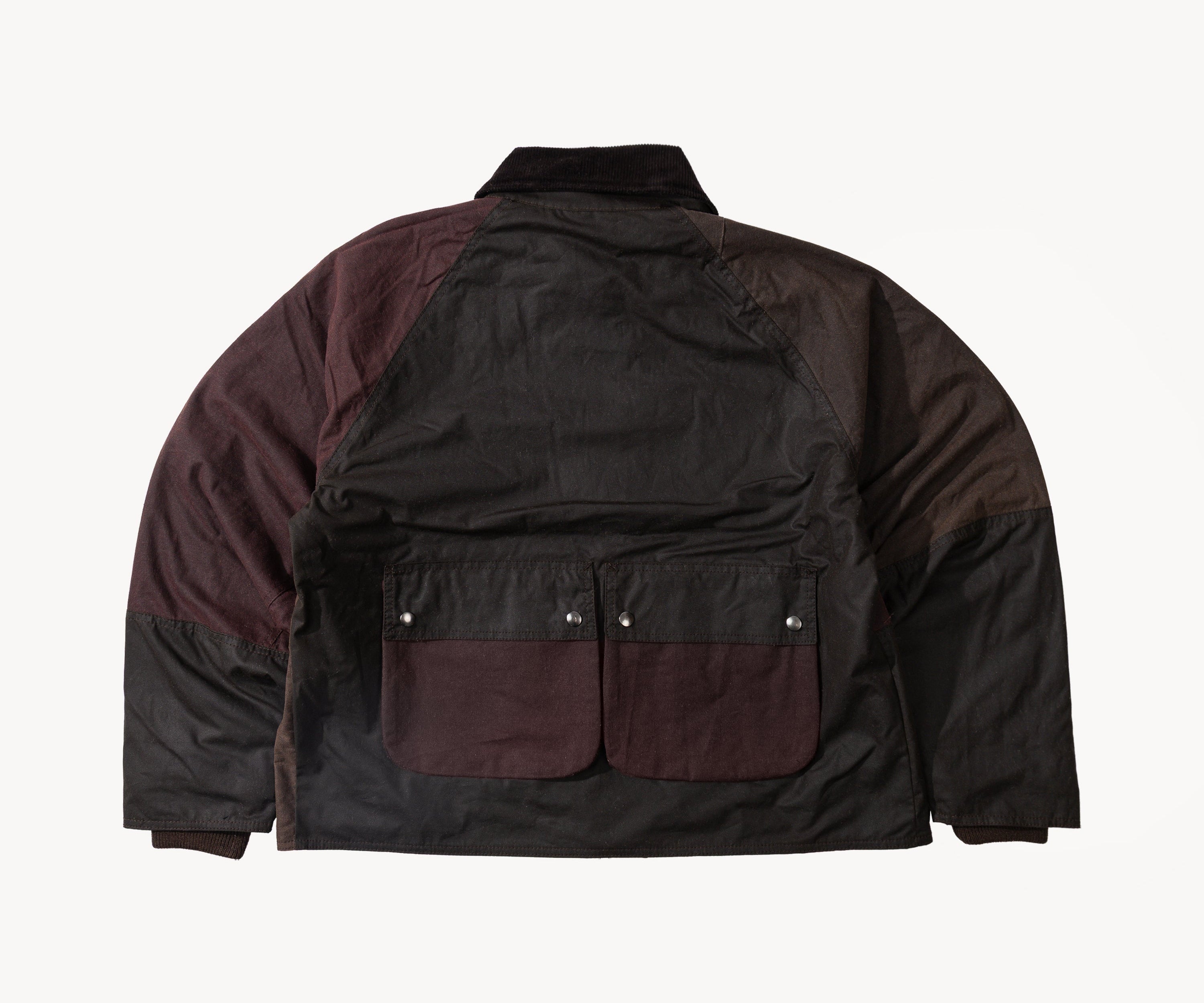 REWORK® FLY WAX JACKET - N° 052 Coats & Jackets LARGE / BROWN - BRUT Clothing US
