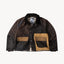 REWORK® FLY WAX JACKET - N° 053 Coats & Jackets LARGE / BROWN - BRUT Clothing US