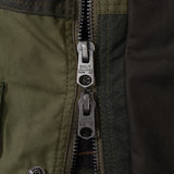 REWORK® FLY WAX JACKET - N° 043 Coats & Jackets LARGE / GREEN - BRUT Clothing US