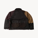 REWORK® FLY WAX JACKET - N° 027 Coats & Jackets MEDIUM / BROWN - BRUT Clothing US