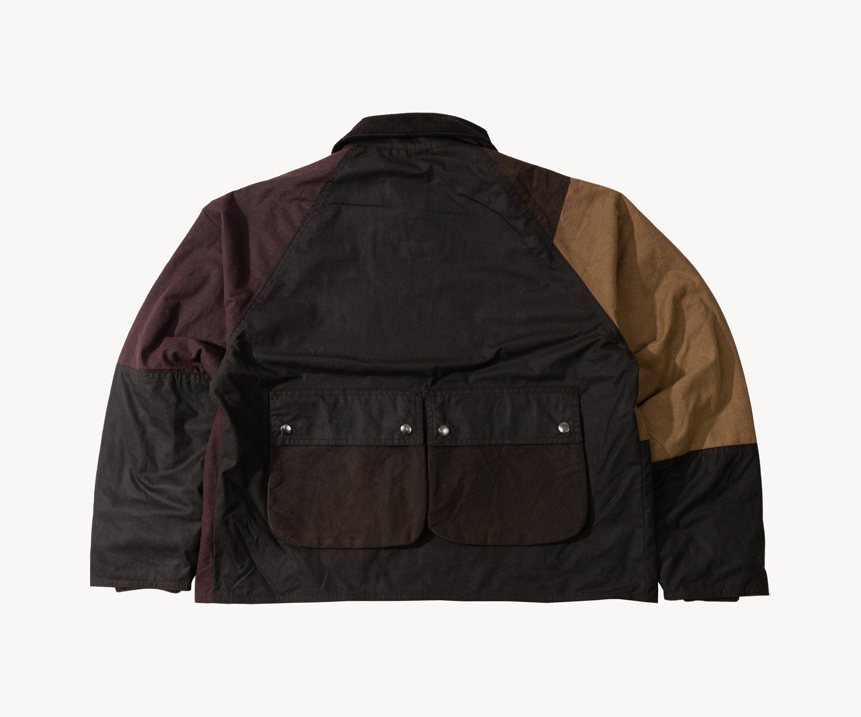 REWORK® FLY WAX JACKET - N° 027 Coats & Jackets MEDIUM / BROWN - BRUT Clothing US