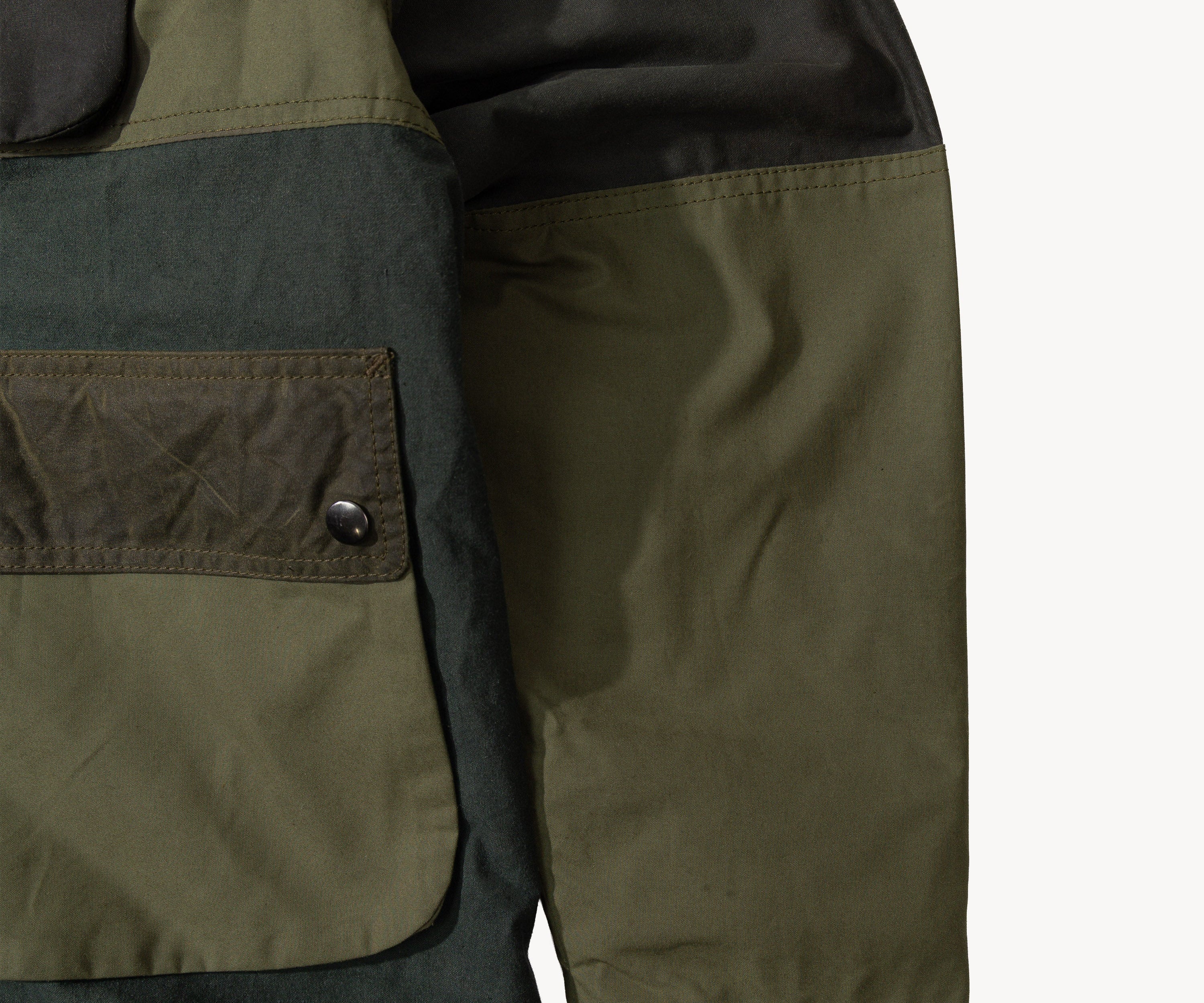 REWORK® FLY WAX JACKET - N° 017 Coats & Jackets MEDIUM / GREEN - BRUT Clothing US