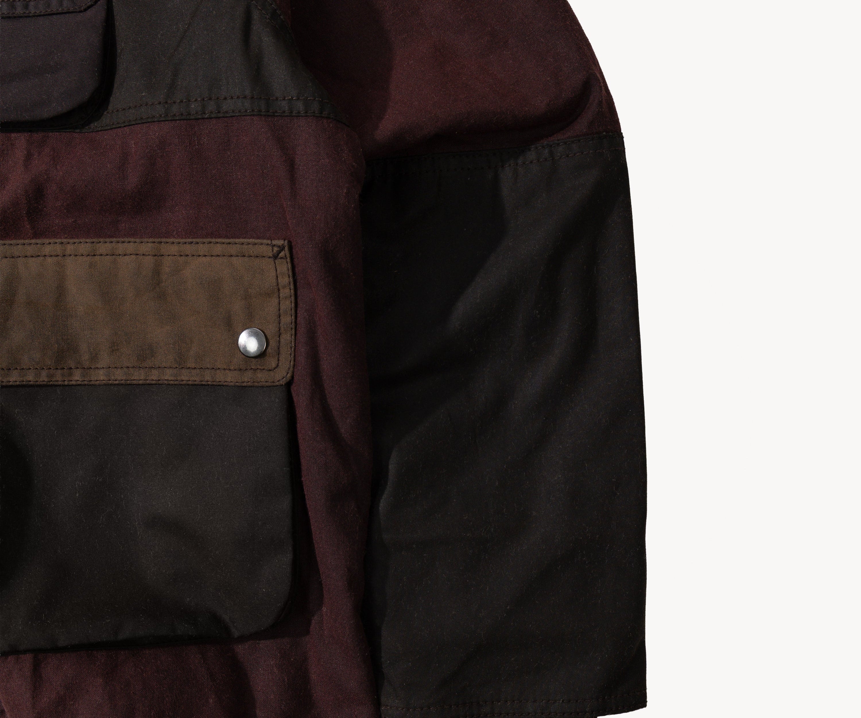 REWORK® FLY WAX JACKET - N° 028 Coats & Jackets MEDIUM / BROWN - BRUT Clothing US