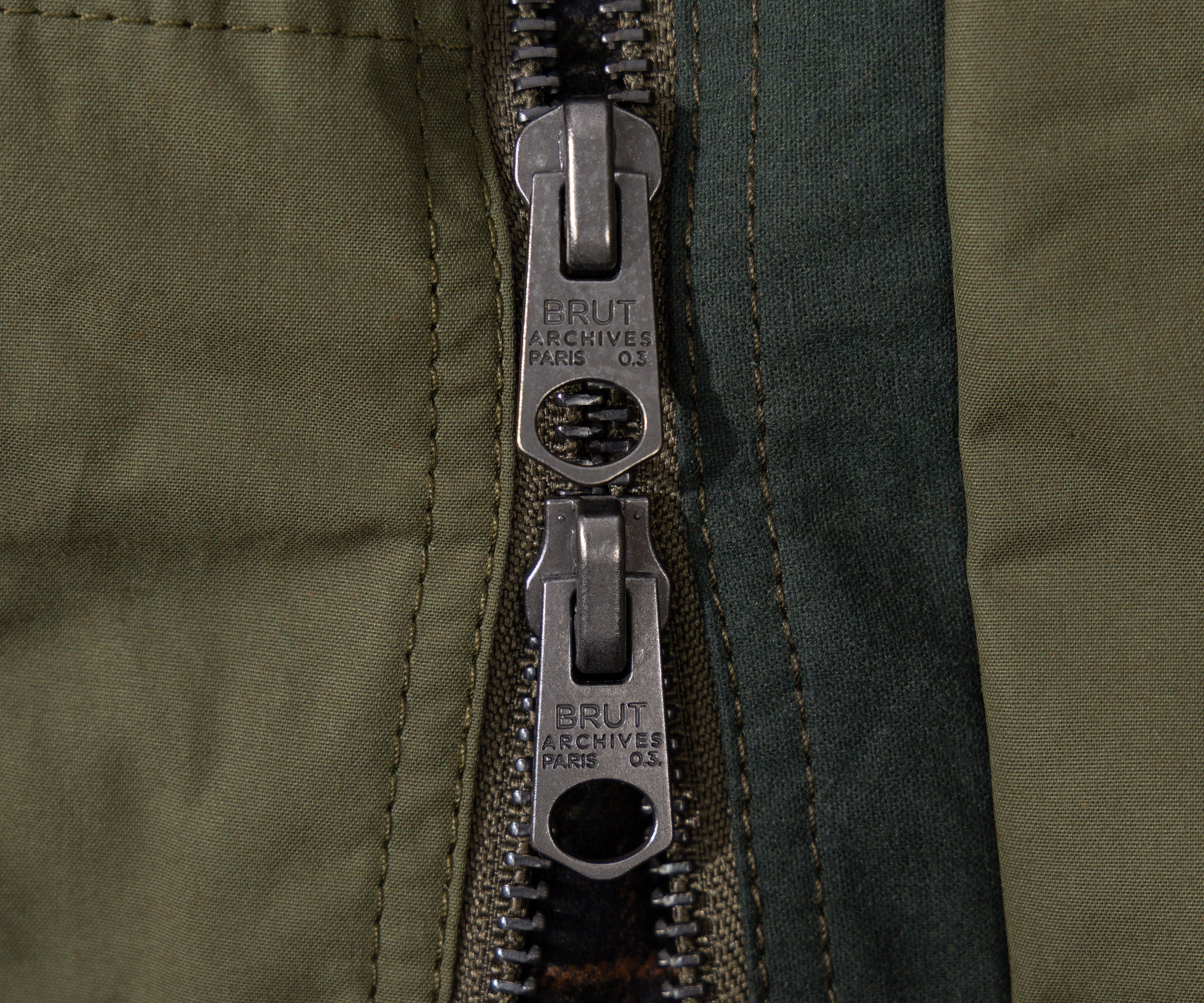 REWORK® FLY WAX JACKET - N° 017 Coats & Jackets MEDIUM / GREEN - BRUT Clothing US