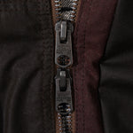 REWORK® FLY WAX JACKET - N° 028 Coats & Jackets MEDIUM / BROWN - BRUT Clothing US