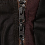 REWORK® FLY WAX JACKET - N° 028 Coats & Jackets MEDIUM / BROWN - BRUT Clothing US