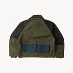 REWORK® FLY WAX JACKET - N° 017 Coats & Jackets MEDIUM / GREEN - BRUT Clothing US