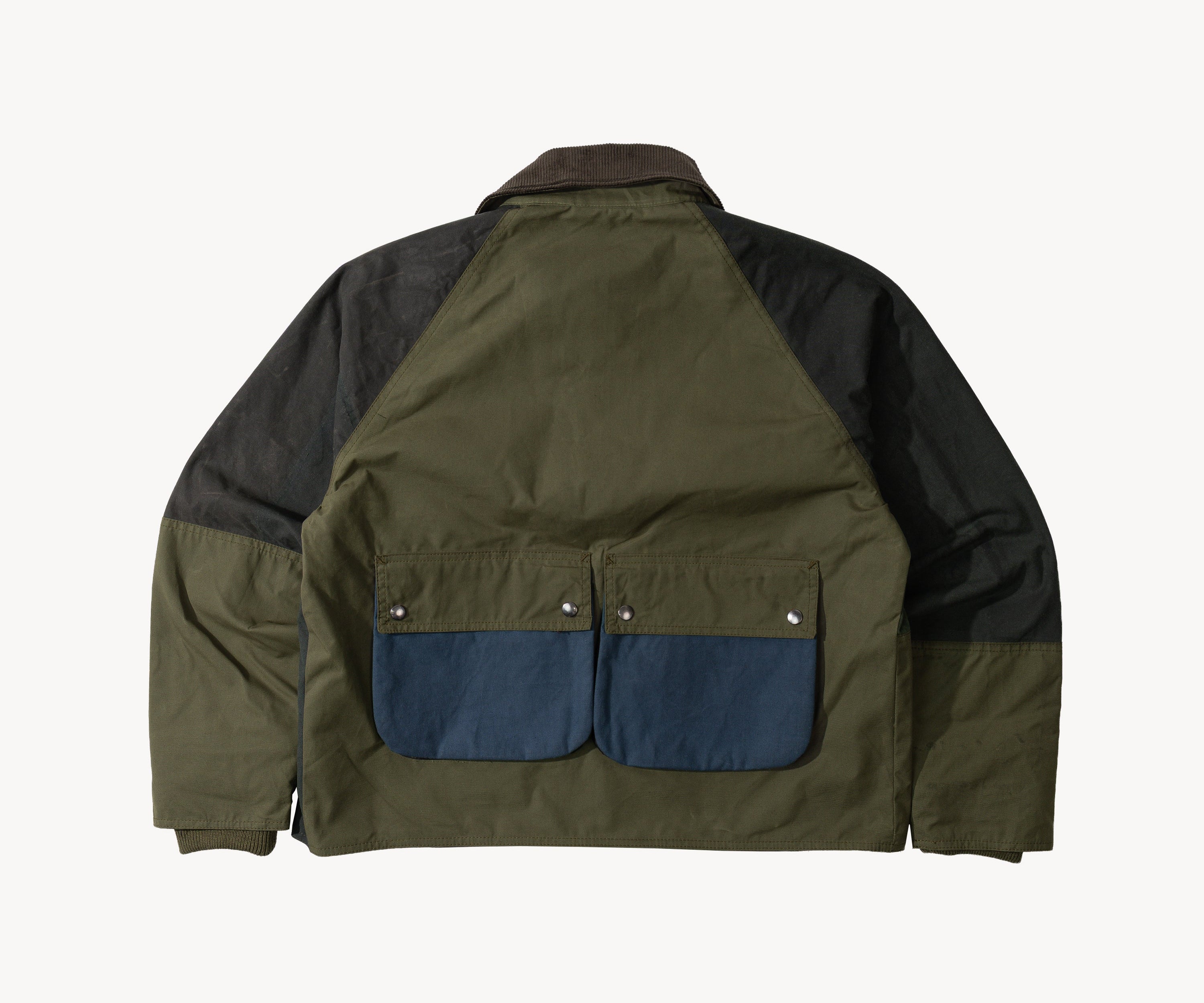 REWORK® FLY WAX JACKET - N° 017 Coats & Jackets MEDIUM / GREEN - BRUT Clothing US