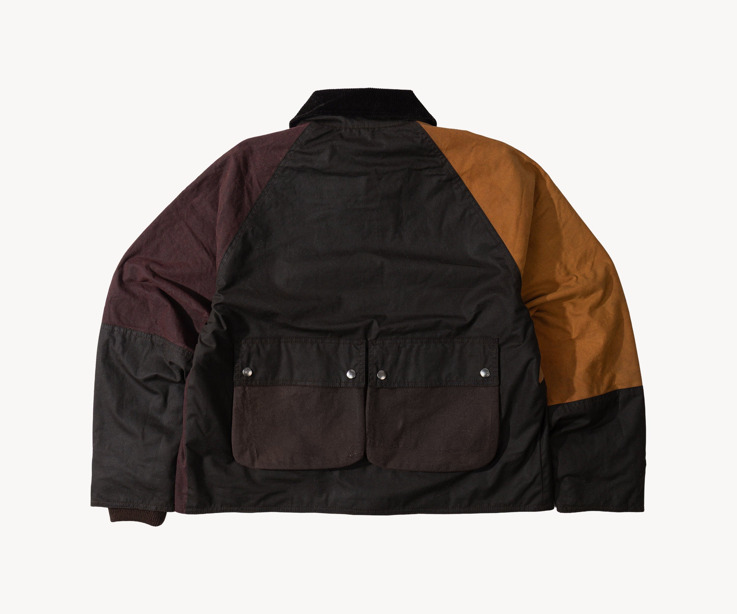 REWORK® FLY WAX JACKET - N° 028 Coats & Jackets MEDIUM / BROWN - BRUT Clothing US