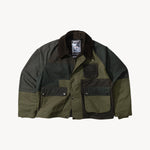REWORK® FLY WAX JACKET - N° 018 Coats & Jackets MEDIUM / GREEN - BRUT Clothing US