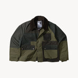 REWORK® FLY WAX JACKET - N° 018 Coats & Jackets MEDIUM / GREEN - BRUT Clothing US