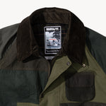 REWORK® FLY WAX JACKET - N° 018 Coats & Jackets MEDIUM / GREEN - BRUT Clothing US